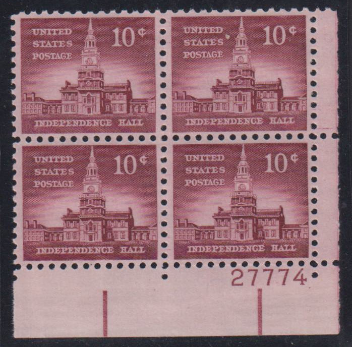 US Washington - Franklin #463a Hinged AVE - F
