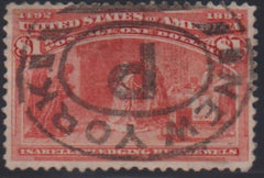 US Early Commemoratives #241 Used VF - XF