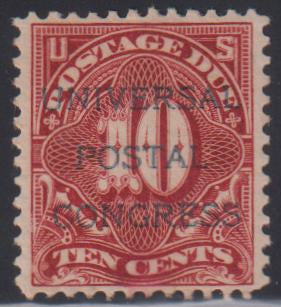 US Postage Dues #J42S Mint\Hinged F - VF