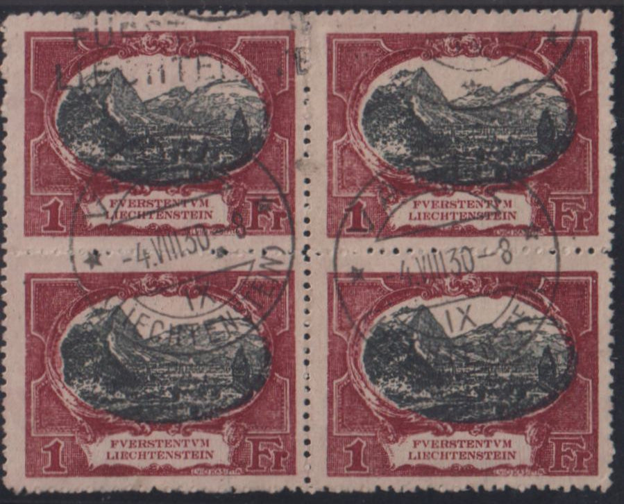Liechtenstein #69 Used VF