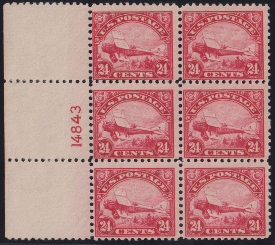 US Airmails #C6 NH F