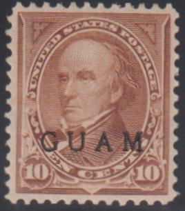 US Possessions - Guam #8 Mint\Hinged XF