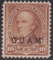 US Possessions - Guam #8 Mint\Hinged XF