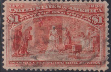 US Early Commemoratives #241 Used XF
