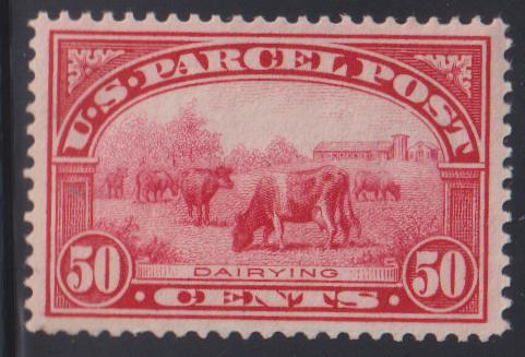 US Parcel Post #Q10 Mint\Hinged XF