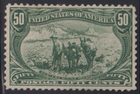 US Early Commemoratives #291 Mint\LH VF