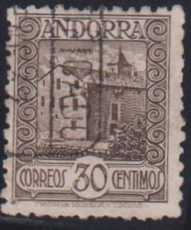 Spain - Spanish Andorra #19 Used F