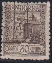 Spain - Spanish Andorra #19 Used F