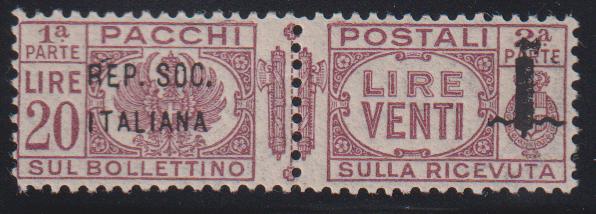 Italy and Italian Area - Special Republic #Q12 LH F - VF
