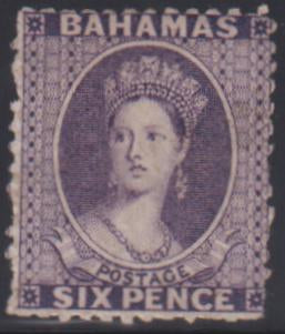 British Area A- M - Bahamas #14 Mint\Hinged F