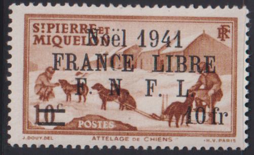 British Area N- Z - St Pierre and Miquelon #298 LH VF - XF