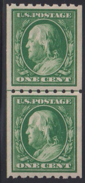 US Washington - Franklin #390 Mint\NH VF
