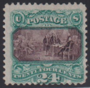 US 1869 Pictorials #130 Mint AVE - F