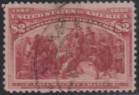 US Early Commemoratives #242 Used F