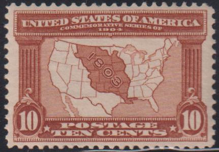 US Early Commemoratives #327 Mint\LH XF