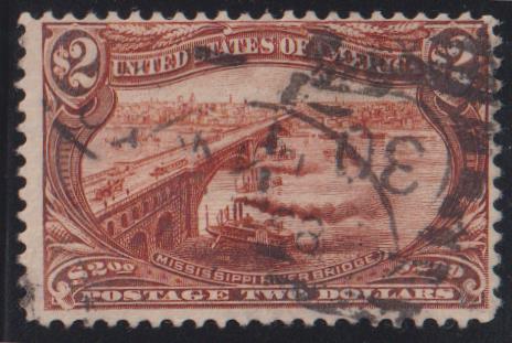 US Early Commemoratives #293 Used F+