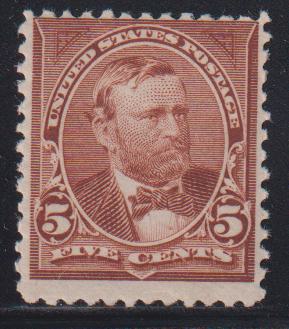 US Bureau and Regular Issues #255 Mint\NH Just F