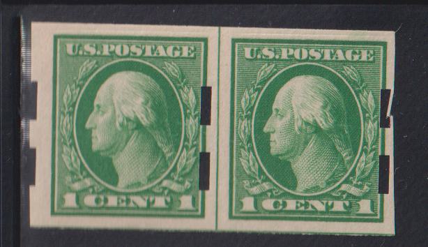 US Vending Machine Perforations #408SCH III Mint\Hinged AVE - F