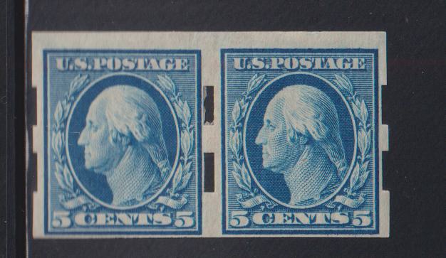 US Vending Machine Perforations #347SCH III Mint\Hinged F