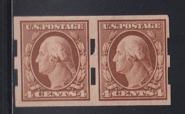 US Vending Machine Perforations #346SCH III Mint VF