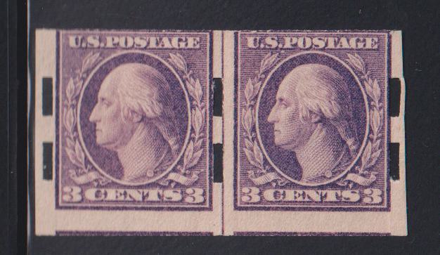 US Vending Machine Perforations #345SCH III Mint\NH AVE - F