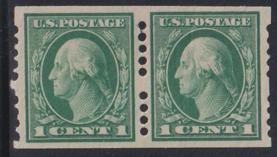 US Vending Machine Perforations #408FAR4B4 Mint\Hinged VF
