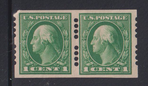US Vending Machine Perforations #408FAR5A4 Mint\LH F - VF