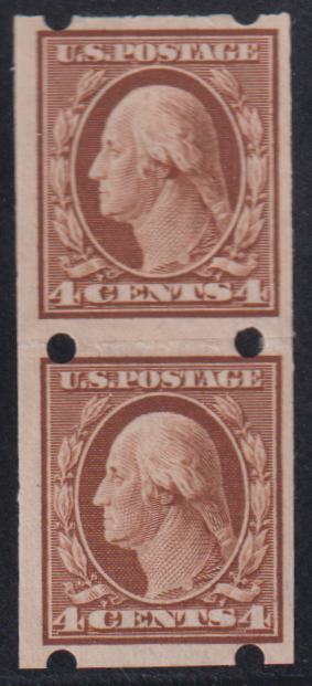 US Vending Machine Perforations #346BR II Mint\Hinged F - VF