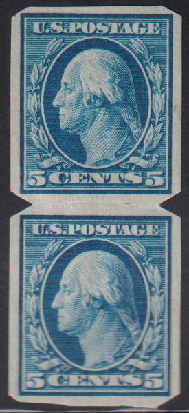 US Vending Machine Perforations #347AV I Mint\Hinged VF