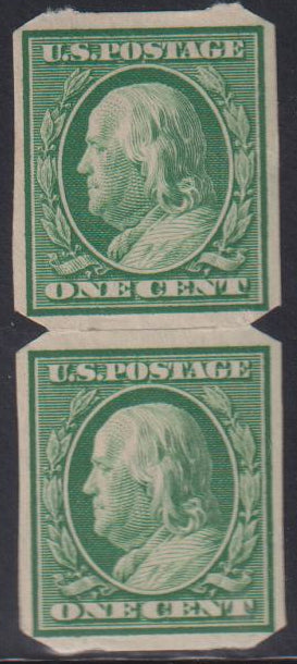 US Vending Machine Perforations #343AV I Mint\Hinged F - VF