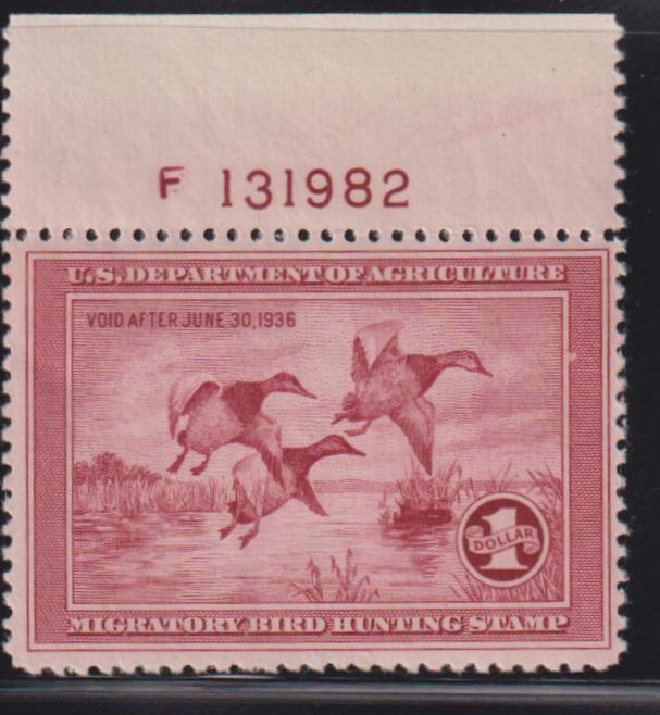 US Federal Duck Stamps #RW2 Mint\NH