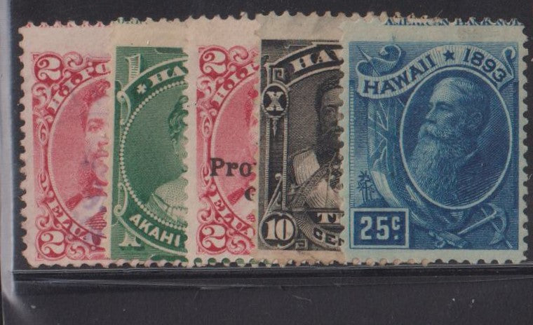 US Possessions - Hawaii #40,41,42,79 Used