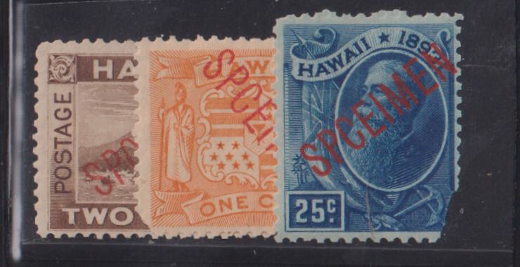 US Possessions - Hawaii #74//79 Mint\NH