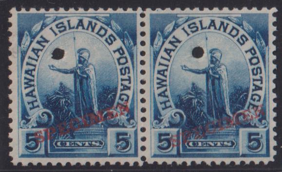 US Possessions - Hawaii #82S Mint