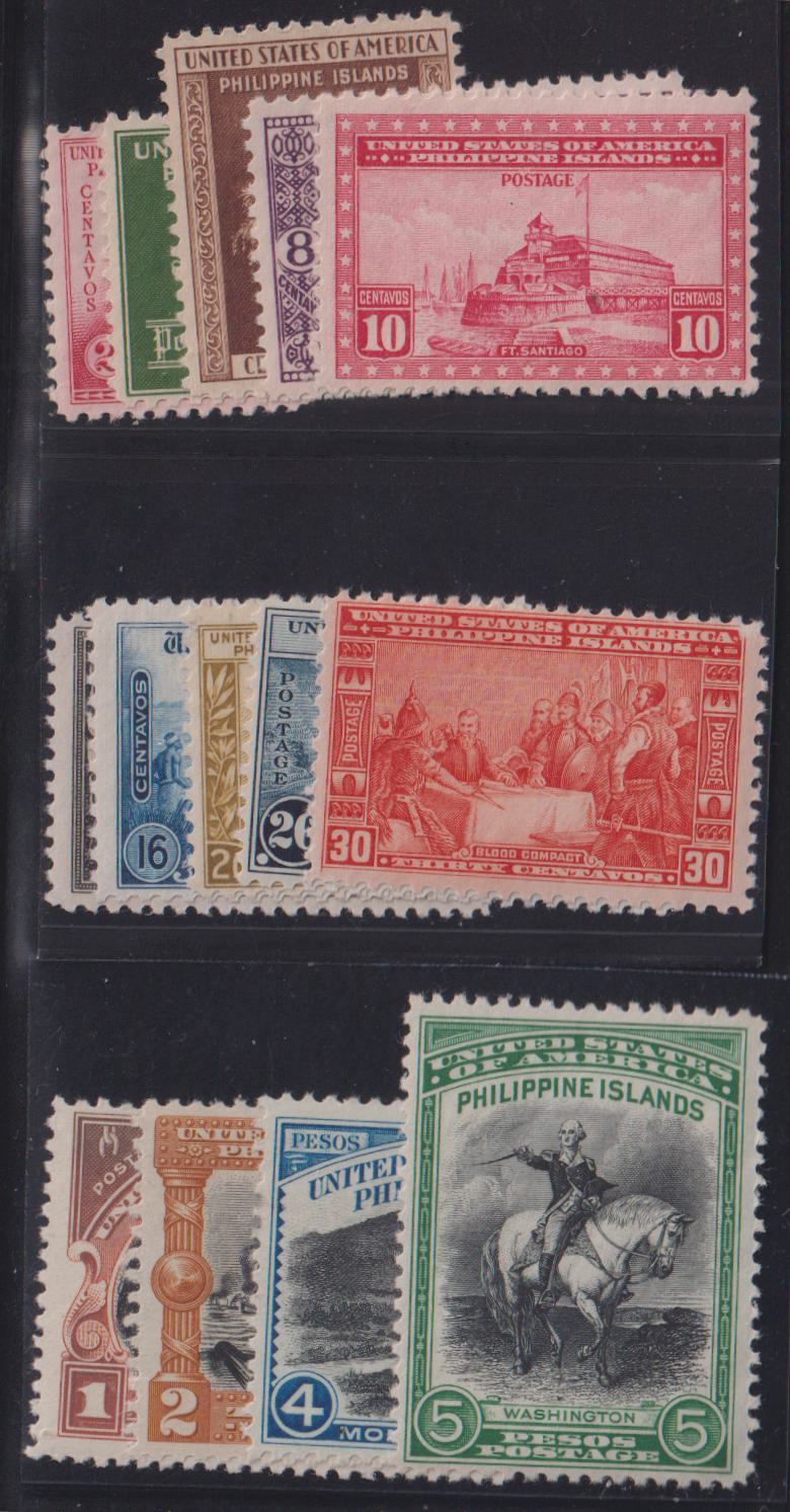 US Possessions - Philippines #383-96 Mint\LH/NH