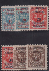 Countries A - M - Kiautschou #10-22 Hinged