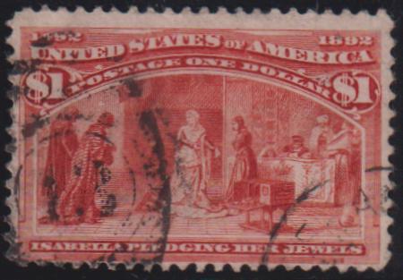 US Early Commemoratives #241 Used