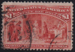 US Early Commemoratives #241 Used