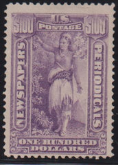 US Newspaper Stamps #PR113 Mint