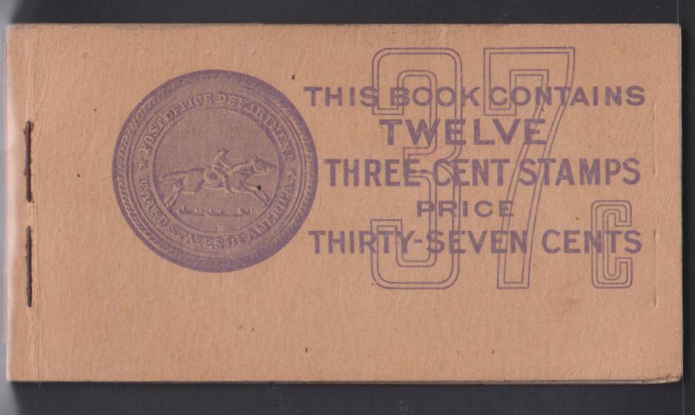 US Booklets #TDB3a Mint\Hinged/NH