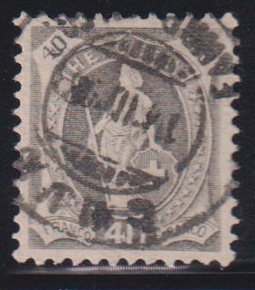 French Colonies and French Area - Switzerland #122 Used