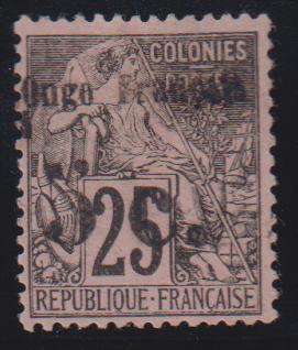 French Colonies and French Area - Congo #7 Mint