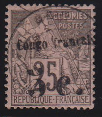 French Colonies and French Area - Congo #5 Used