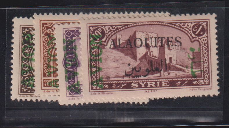 French Colonies and French Area - Alaouites #J1-5 Mint\Hinged