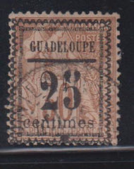 French Colonies and French Area - Guadeloupe #5 Used