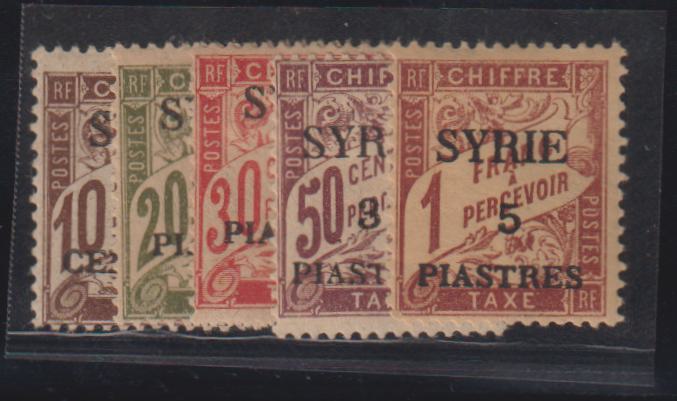 French Colonies and French Area - Syria #J23-7 Mint\Hinged