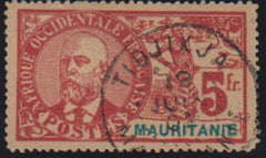 French Colonies and French Area - Mauritania #17 Used