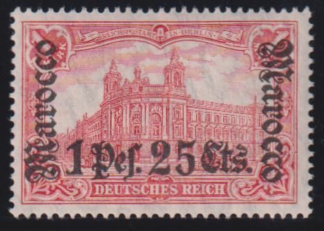 German Occupation - Offices In Morocco #42 Mint\LH