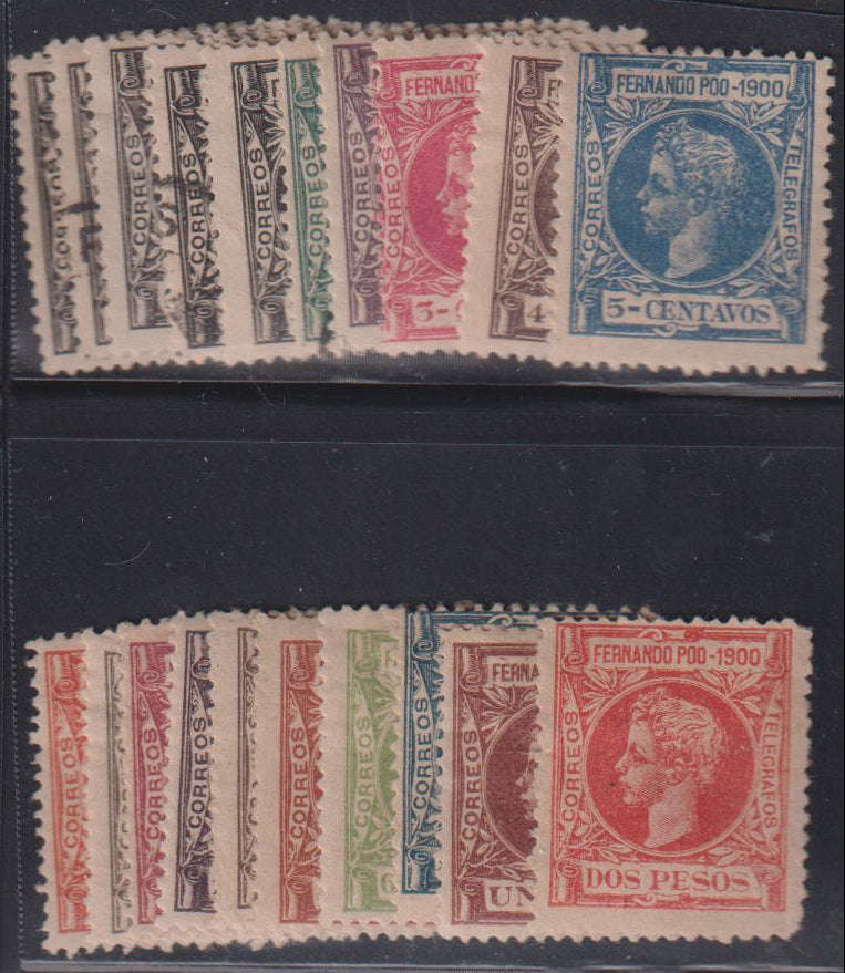 Spain - Fernando Poo #66-85 Used AVE - F