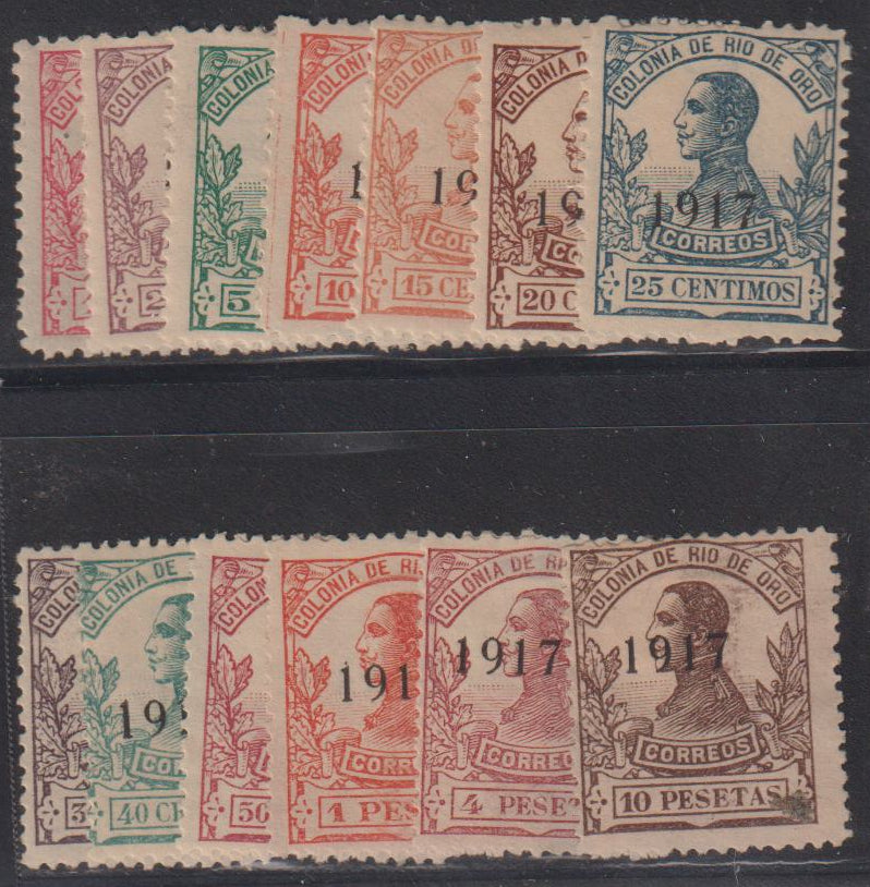 Spain - Rio De Oro #97-109 Mint\Hinged F